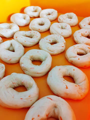 Sourdough Carrot Bagel